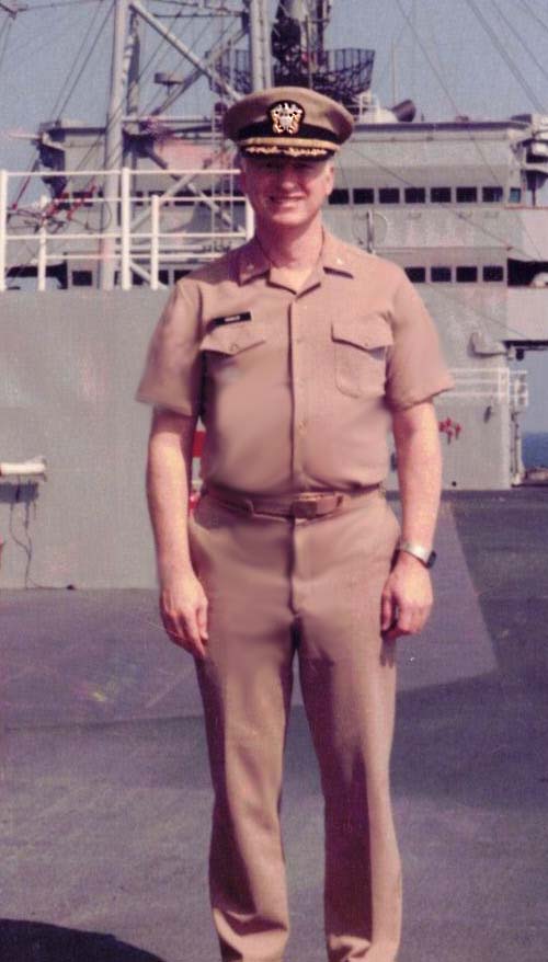 Mike's 35 years in the Navy gave him many leadership skills he still uses in coaching.